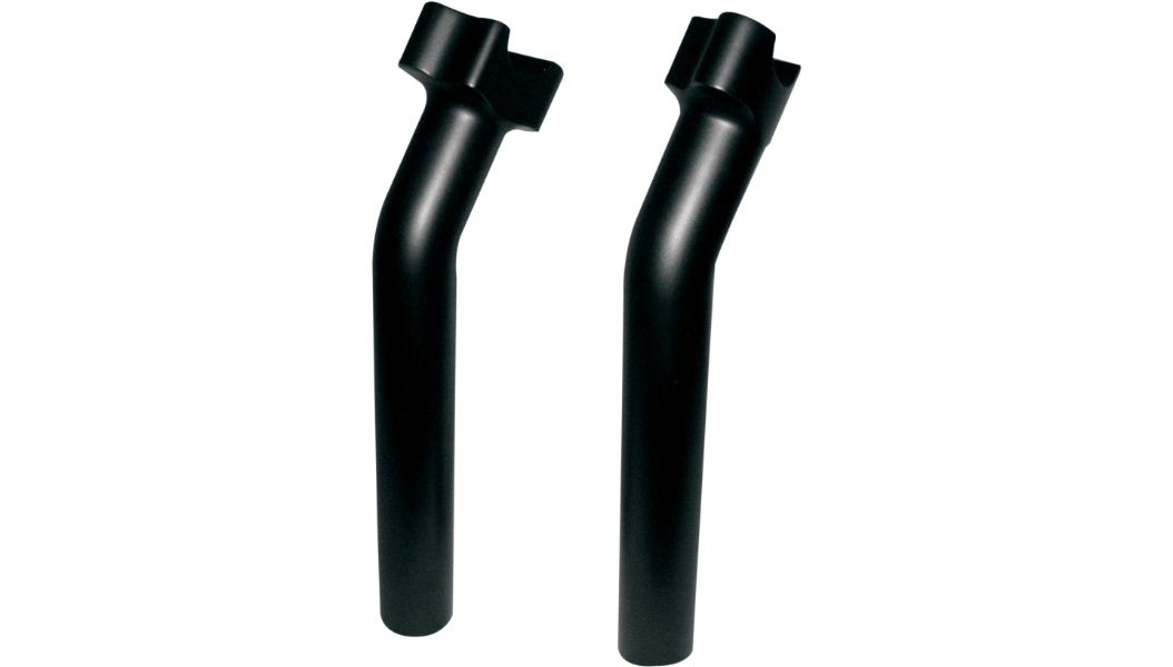 WILD 1 Chubby® Billet Risers - Pullback - 9-1/2" - Black