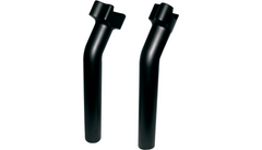 WILD 1 Chubby® Billet Risers - Pullback - 9-1/2" - Black