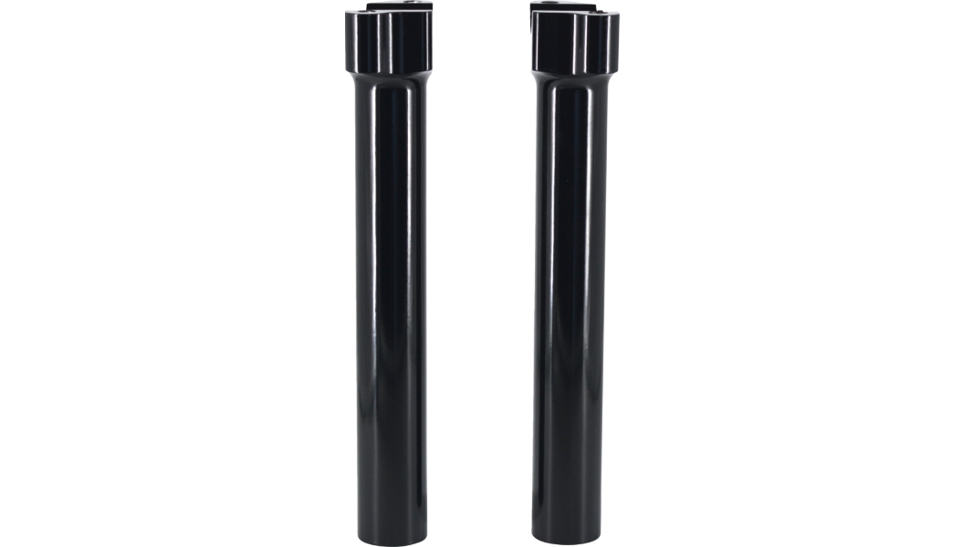 WILD 1 Chubby® Billet Risers - 9-1/2" - Gloss Black