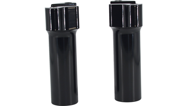 WILD 1 Chubby® Billet Risers - 4-1/2" - Gloss Black