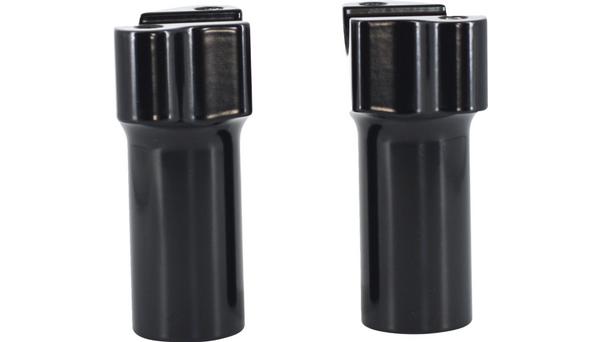 WILD 1 Chubby® Billet Risers - 3-1/2" - Gloss Black