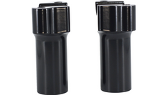 WILD 1 Chubby® Billet Risers - 3-1/2" - Gloss Black