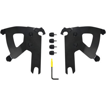 Road Warrior Mounting Kit - Black - FLHRS/XS