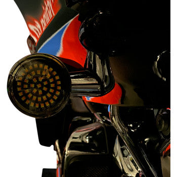 Custom Dynamics Genesis® 4 Amber/White Led Turn Signal Inserts