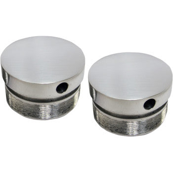 La Choppers Flush-Mount Fork Caps - 49Mm