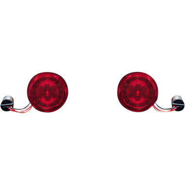 PROBEAM® REAR LED TURN SIGNAL INSERTS WITH RED LENSES - 1157
