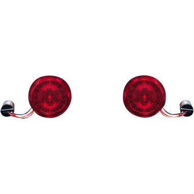 Probeam® Rear LED Turn Signal Inserts With Red Lenses - 1157