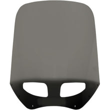 Memphis Shades Roadwarrior Cafe Shield - Vented - Black Smoke -17"