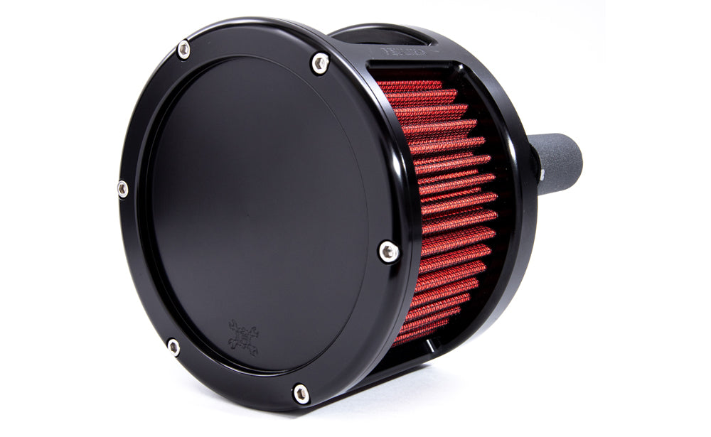 Air Cleaner - BA Race Series - Solid Cover - Red Filter - M8