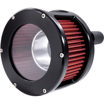 Air Cleaner - BA Race Series - Clear Cover - Red Filter - M8
