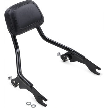 Detachable Backrest - Black - Short - '09-Current FLH