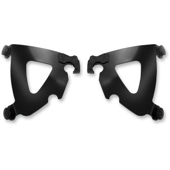 Memphis Shades Road Warrior Plate Only Mount Kit - Black - Fxd