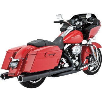 Vance And Hines Hi-Output Slip-On Mufflers - Black