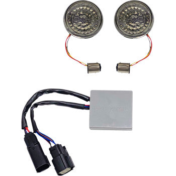 Custom Dynamics Smart Led 1157 Bullet Turn Signals - Rear - Amber/Red
