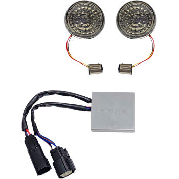 Smart LED 1157 Bullet Turn Signals - Rear - Amber/Red