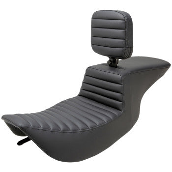 Saddlemen *New* Tour Step Up Seat - Rider Backrest - Tuck-N-Roll - Flhr/Flhx '97-'07