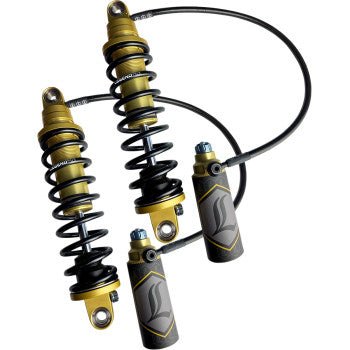 Legend Suspensions Revo Arc Remote Reservoir Shocks - Gold - 2014-2025 Fl