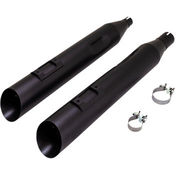 Blackslash 450 Slip-On Mufflers - Black