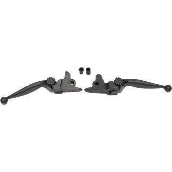 Powerstands Racing Journey Adjustable Lever Set For 2017-2020 Flh Harley Models