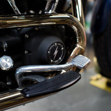 Thrashin Supply Mini Floorboards - Black - Dyna, Sportster, Fxr, Softail...