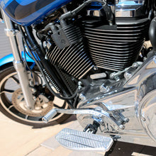 Thrashin Supply Mini Floorboards - Silver - Dyna, Sportster, Fxr, Softail...