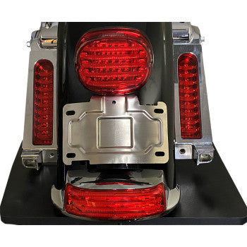 Custom Dynamics License Plate Frame Relocation Mounts - Fl