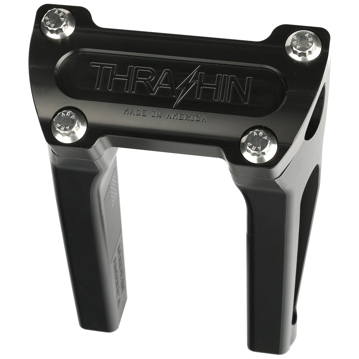 Thrashin Supply 6" Straight Thrashin Risers - Black