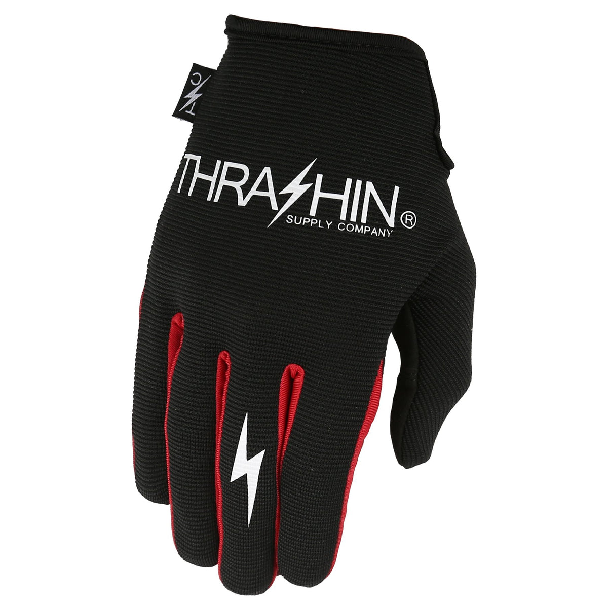 Thrashin Supply Stealth Glove - Black/Red