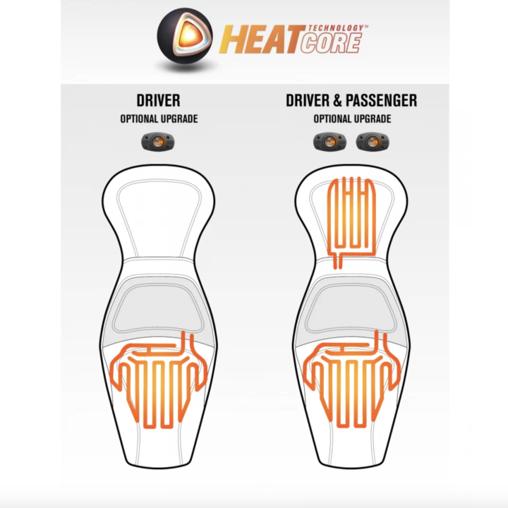 1996-2003 FXDWG Dyna Wide Glide Explorer™ Ultimate Comfort Seat