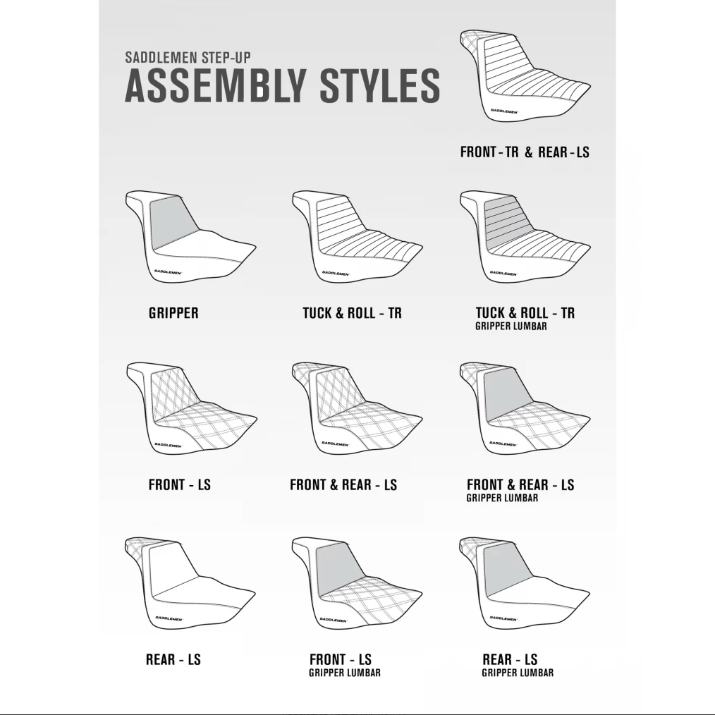 2006-2017 FXD, FXDWG, FLD Dyna Step-Up™ TR Seat