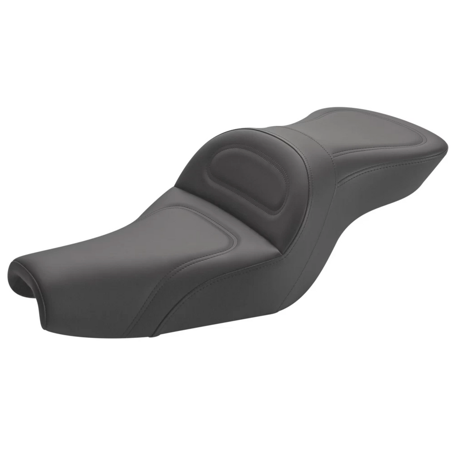 Lサイズ　PROFESSIONAL PADDED SETUP Saddlemen Black Lattice-Stitch Step-Up Seat - 818-31-173 for 2018