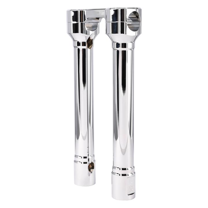 10" - Hole Shot Risers - Chrome