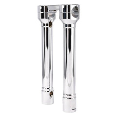 10" - Hole Shot Risers - Chrome