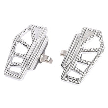 Thrashin Supply Apex Mini Floorboards - Chrome - Dyna, Sportster, Fxr, Softail