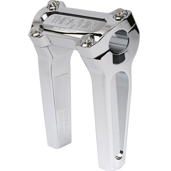 Thrashin Supply 6" Straight Thrashin Risers - Chrome