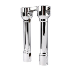 8" - Hole Shot Risers - Chrome