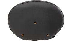 Backrest Pad - Oval - Double Diamond - Black