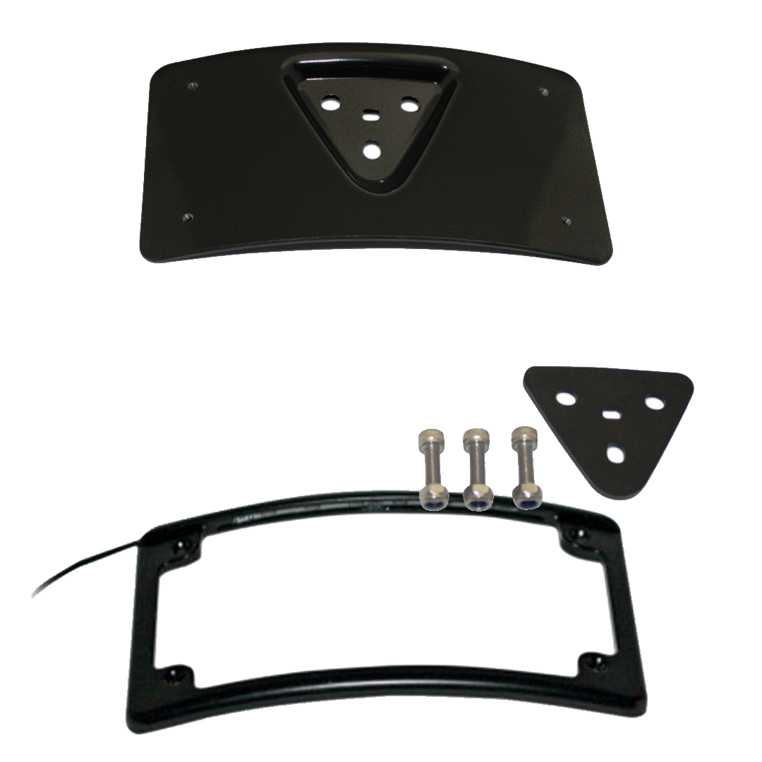 Radius License Plate Mount & LED License Plate Frame Kit