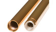 Custom Cycle Engineering Fork Tubes - Gold - 49 Mm - 25.50"