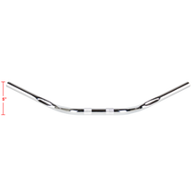 Thrashin Supply Mid Bend Bars - Chrome