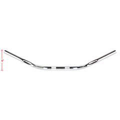 Thrashin Supply Mid Bend Bars - Chrome